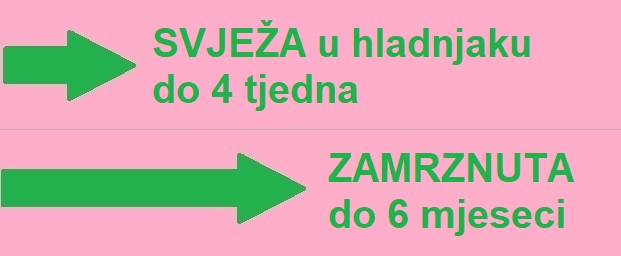mrkva rok trajanja