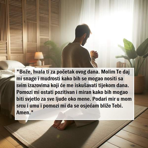 molitva za jutro