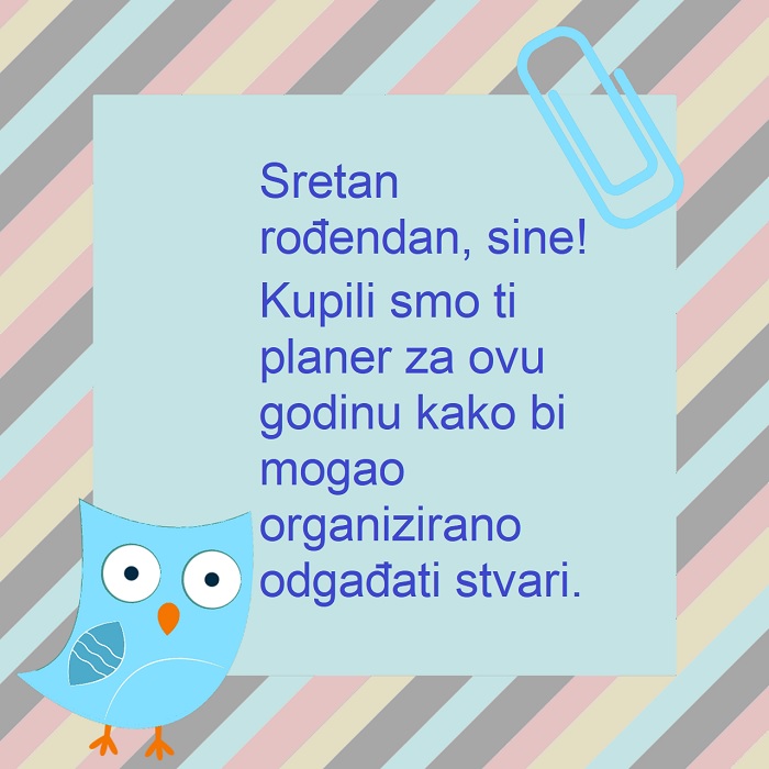 čestitka za rođendan sinu