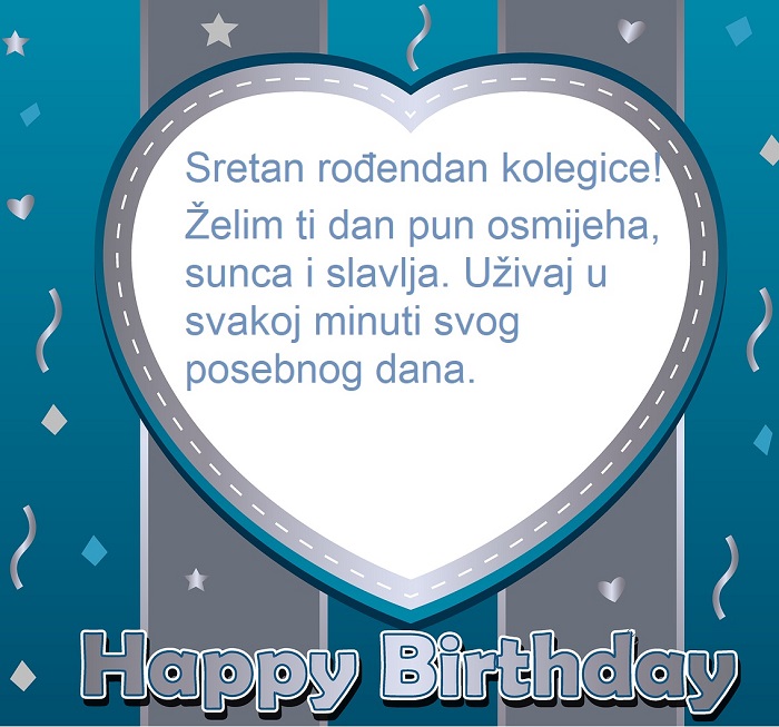 rođendanska čestitka za kolegicu