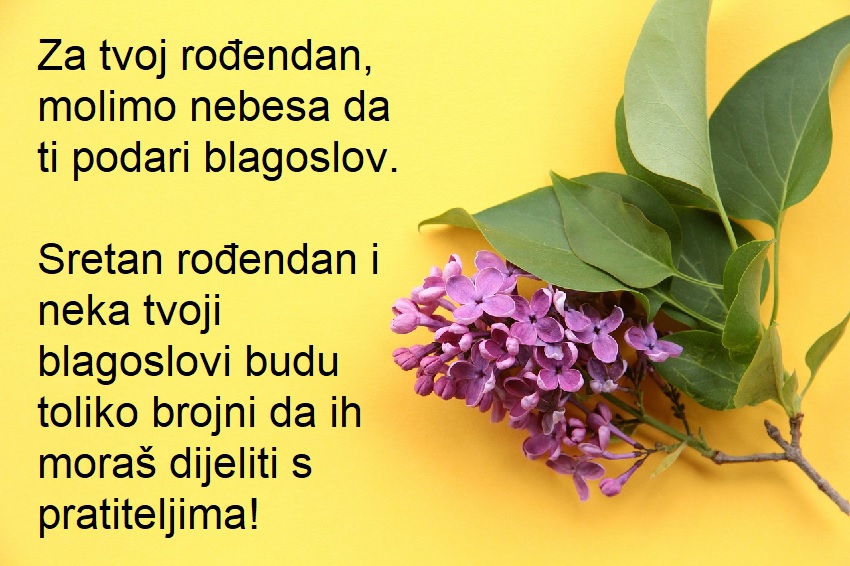 duhovne čestitke za rođendan